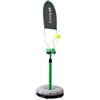 LOVIVER Dispositivo di Allenamento Tennis Ritorno Palla Attrezzo Pratica Swing Asta Regolabile Base Zavorrata Portatile con Altezza Regolabile 75cm-100cm Adatto per Adulti Bambini Cortile