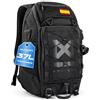 NUXION PROJECT NUXION - Zaino tattico da 37 l, impermeabile e resistente, per Crossfit, Hyrox ed escursionismo, sistema MOLLE, +20 scomparti e portatile da 15,6, zaino sportivo unisex
