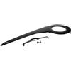 VILLCASE Copri Catena Bicicletta 38-40 Denti in Plastico Nero Protezione Efficiente e Design Moderno per Mountain Bike