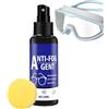 Nuyhgtr Spray Antiappannamento 30ml Con Spugna Detergente Delicato Ad Asciugatura
