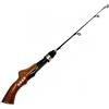 Generic Canna da Pesca Ghiaccio Mini Portatile Canna Invernale Kit Canna Corto Asta Tascabile Impugnatura Confortevole per Pesca Invernale in Acqua Salata, 50cm