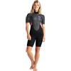 C-Skins 2026 Donna Element 3/2mm Back Zip Shorty Muta C-EL32SHW - Black/Meteor/Rose