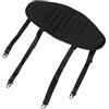 Toyvian Schienale per Kayak Nero, Supporto Sagomato Eva Nylon