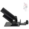 CHAOHAOKE T-Bar Row Trainer, piattaforma nera a T con manicotto girevole, struttura in acciaio pesante, adatta a bilancieri da 5,2 cm e 3,4 cm, attrezzatura per allenamento core