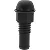 Luxshiny Tappo di Scarico per Vivai da Yacht e Pontoon in Nero | Nylon e Acciaio Inox, Compatibilità, Installazione Rapida e Drenaggio Efficiente