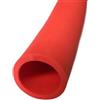 Vibsky Coperture antiscivolo per maniglie per attrezzature fitness, manicotti in TPV diametro 25 mm, accessori per attrezzi da palestra e giardino, colore rosso