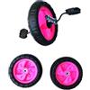 MFMEXUL per Bambini, Fronte E Retro, Resistente, Portatile, con Cuscinetto Sostituibile, 8 Pollici, Rosa