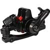 WRITWAA Pinza Freno Disco Meccanica per Bicicletta in Lega di Alluminio Nero, Resistente alla Corrosione e Forte Rodaggio, per Mountain Bike e Bici da Città