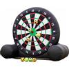 Generic Gioco di freccette giganti gonfiabili con soffiatore e palline, divertente attività all'aperto per tutte le età, ideale per giardino, spiaggia e parco intrattenimento