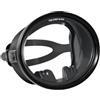 Baoblaze Maschera da Sub con Lenti Resistenti Occhiali da Nuoto Visore da Immersione Guarnizione in Silicone Cinturino Elastico Ampia Struttura a Copertura , Nero