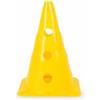 Luwecf Cono Allenamento Calcio Anti, Plastica LDPE, per allenamento calcio, marker esercizi, base 30cm con fori, per marcatura