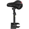 Lastdaytime Sedile ergonomico confortevole per Xiaomi Pro per scooter pro2 Confortevole | Lega di alluminio ad alta resistenza, resistente all'usura per superficie, uso quotidiano, peso leggero 3,6 kg