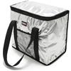 Dolvitrny Borsa termica isolata 8L, tessuto Oxford e PEVA Thermal- | - Fodera, maniglia portatile per campeggio, picnic, escursionismo, spiaggia, viaggi, cibo, bevande, verde o nero