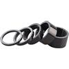 JIASHUNHE Distanziali Bici Manubrio 5 Pezzi distanziatore in Fibra di Carbonio for Bicicletta 3/5/10/15/20mm MTB rondella for Auricolare 28.6mm Tubo Forcella distanziale Accessori for Mountain Bike