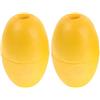 CORHAD Galleggiante per Kayak 2 Pezzi in PVC Giallo, Ovale