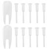 DRESSOOS Tappo Aria per Palla da Esercizio, Plug Sostitutivo Bianco ABS | Kit, Attrezzo Rimozione Incluso, per Palla Gonfiabile e Letto Gonfiabile