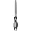 Bbajszx A mano in acciaio carbonio per riparazione biciclette con impugnatura antiscivolo a mano piatta/semicerchi per bicicletta Morsetto reggisella/semicerchi con impugnatura antiscivolo
