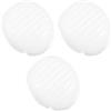 Beavorty 3 Pezzi Inserto Protettivo per Cappello Antinfortunistica Pe Kr8883 | Bianco, Traspirante e Antiurto, Fori di Ventilazione, Installazione Semplice