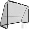 SPORTNOW Porta da Calcio 300x200 cm con Rete Resistente agli Strappi Nero