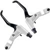 OAUWYUBA Manopole Freno per Bicicletta in Lega di Alluminio FR5 per Leve Freno Colorate per Bici da Strada MTB(Sliver)