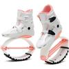 Generic Scarpe da Rimbalzo Scarpe da Salto con Fodera Comoda, 33-44EU Sport Fitness Running Moon Scarpe di Rimbalzo a Basso Impatto, carico 30-110kg(L 36-38EU)