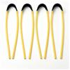 HUDISPH 4 Pezzi Elastici Fionda Professionale, Lattice Naturale Elastici