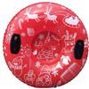 Ahgsup Slitta Gonfiabile da Neve da 37 Pollici per 1-2 Bambini Adulti