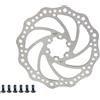 PMAGSYQ Freno a Disco per Bici Freno a Disco per Bicicletta Disco 140mm 160mm 180mm 203mm G3 HS1 RT56 Rotore MTB Parti del Disco con 6 bulloni(1Pcs160mm)