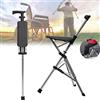 NYCDA Sedia Pieghevole Bastoncini da Trekking in Lega di Alluminio, Bastone con Sedile, Bastoni da Passeggio per Anziani Canne da Uomo, Outdoor Lti- Purpose Travel Assist Walking Stick Leggero