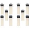 MAGICLULU 10 Pezzi Punte da Biliardo 11mm, Set da Plastica per Stecca