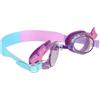 CANIGHT Occhialini da Nuoto con Design Cartone Animato, Lente ad Alta Definizione, Struttura in PC e Silicone, Cinturino Regolabile e Adatta per Sport Acquatici