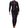 Nsaroche Muta Subacquea Donna Muta Termica Neoprene 3mm Completo Nuoto Snorkeling Surf Protezione Asciugatura Rapida Antisfregamento Traspirante Adatta per, 4XL, Donna Nero