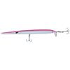 Generico Esca Artificiale da Pesca Spinning Mare, Needle con Coda Elica, per Serra e Barracuda, Colore Rosa