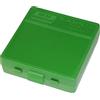 MTM 100 Rotondo Flip-Top Ammo Box 380/9MM Cal (Verde)
