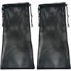 YARNOW 2 Pezzi Borsa da Snorkeling Coulisse in Nailon Nero Resistente e Versatile, Rete Traspirante per Immersioni e Viaggi in Spiaggia