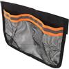 SECFOU Borsa Portaoggetti per Racchette da Ping Pong Oxford Nero con Tasche Dedicate e Protezione Dall'umidità per Tornei e Partite Sportive