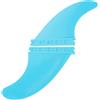SOLUSTRE Pinna da Surf Pinna per Paddleboard per Tavola da Surf Set in Nylon e Fibra Blu per Curve Strette e Tenuta