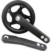 Xgdsnly Guarnitura con Corona Singola Monocorona Guarnitura a Perno Quadrato 170 Mm Componenti per Pendolari