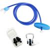 Bbajszx Snorkeling da Allenamento con Tubo Flessibile in Silicone, Design Completamente Asciutto, Attrezzatura per Acqua per Adulti per sessioni Gioco Profonde Attrezzatura per Pratica Snorkeling
