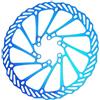 OAUWYUBA Rotori Freno per Bicicletta 160mm 180mm 203mm Rotore Freno a Disco MTB Adatto per Shimano Adatto per SRAM Adatto per Linea Centrale(180mm Blue)