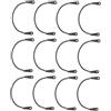 NUOBESTY 2 Set Supporti Angolari per Buche da Biliardo, Set Nero