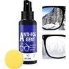 HunicandIU Spray Antiappannante Per Maschere 30ml Detergente Delicato Per Ad