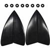 Amagogo Pinna Posteriore Kiteboard Pinna Coda Tavola Deriva Controllo Stabilità Materiale Fibra di Vetro con Superfici Distanziatori per Fissaggio Adatta per Manutenzione Kitesurf Surf