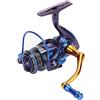 DKIUGL Mulinello da pesca a spinning 800 Series Max Drag 6 kg con bobina in metallo poco profondo for la alla trota