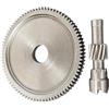 Allthingstore Mulinello da pesca per Daiwa per zillion 1520 per tw HD 7.1 Rapporto | Acciaio inossidabile rinforzato, adatto per zillion 1516 per tw HLC, resiste all'usura, finitura argento, 1 set