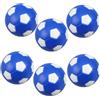 MAGICLULU 6 Pezzi Palline da Calcio per Calcio Balilla da Tavolo in Pvc Blu