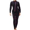 FewNvWa Muta Subacquea Donna Tuta Neoprene 3mm Nuoto Kayak Protezione Solare Asciugatura Rapida Galleggiabilità Migliorata Vestibilità Morbida Adatta per, XL, Donna Nero