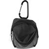 MAGICLULU Borsa Porta Palline da Golf Nera con Clip e Chiusura Zip