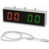 Milageto Segnapunti Digitale a LED Leggero Tabellone Segnapunti Portatile Resistente per Area di Gioco, 3400ma