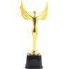 BESTOMZ Premio in Plastica Dorata Angelo per Scuola e Asilo | Leggero, Finitura Oro, Uso in Contesti Scolastici e Cerimonie di Premiazione